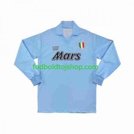 SSC Napoli 1991 Retro Hjemme trøje 1990 L/S